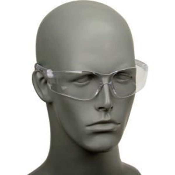 Mcr Safety MCR Safety BK110 Crews BearKat Safety Glasses with Clear Lens Soft Non-Slip Temple Material BK110